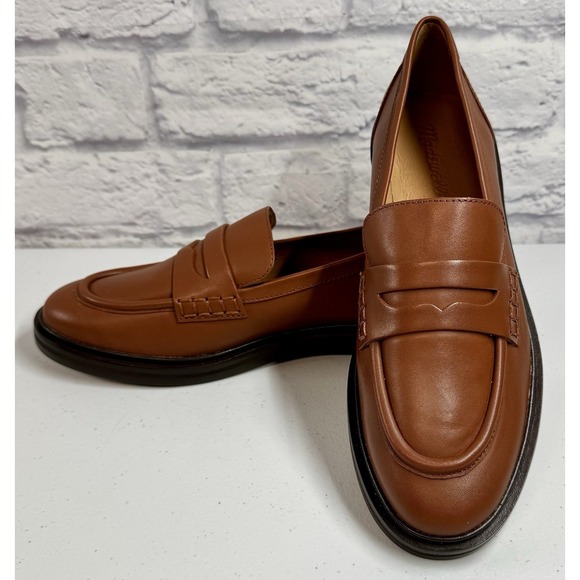 Madewell Shoes - *BRAND NEW* Madewell The Vernon Loafer Womens 9 Dried Maple Shoes Preppy